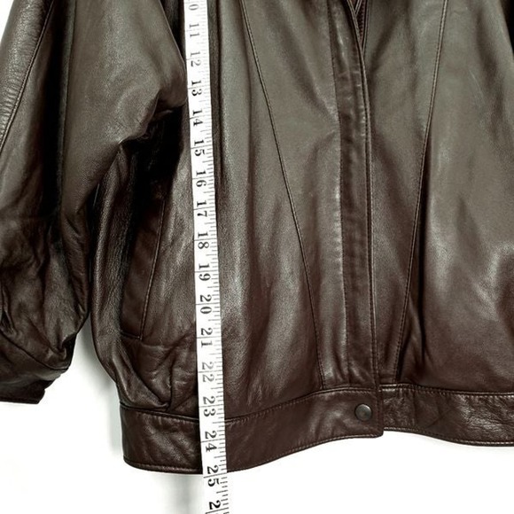 Women's Leather Jacket Olde Hide House Size XS - Picture 6 of 9